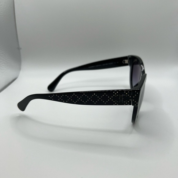 Chanel Black AUTHENTIC CHANEL Crystal CC Sunglasses 5420- BA - Excellent Cond. - Picture 3 of 11